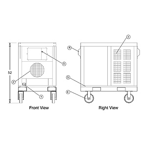 portable air cooler KPO 6043