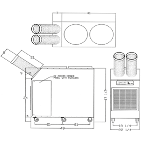 portable air cooler sac4221