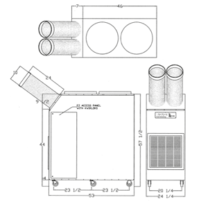 portable air cooler sac6021